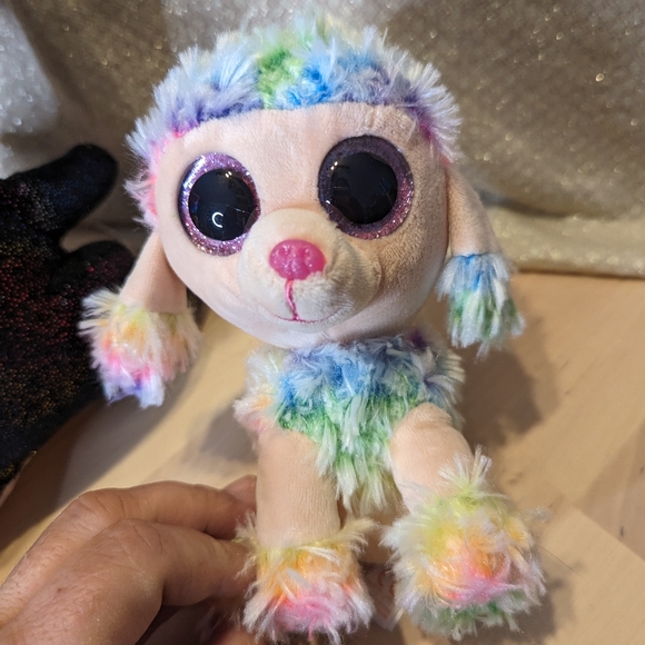 Ty plush poodle and dragon bundle - Picture 2 of 8